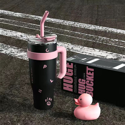 "Pink" Stainless Steel Thermos Cup