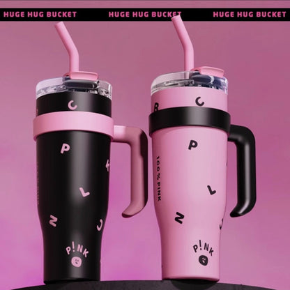 "Pink" Stainless Steel Thermos Cup