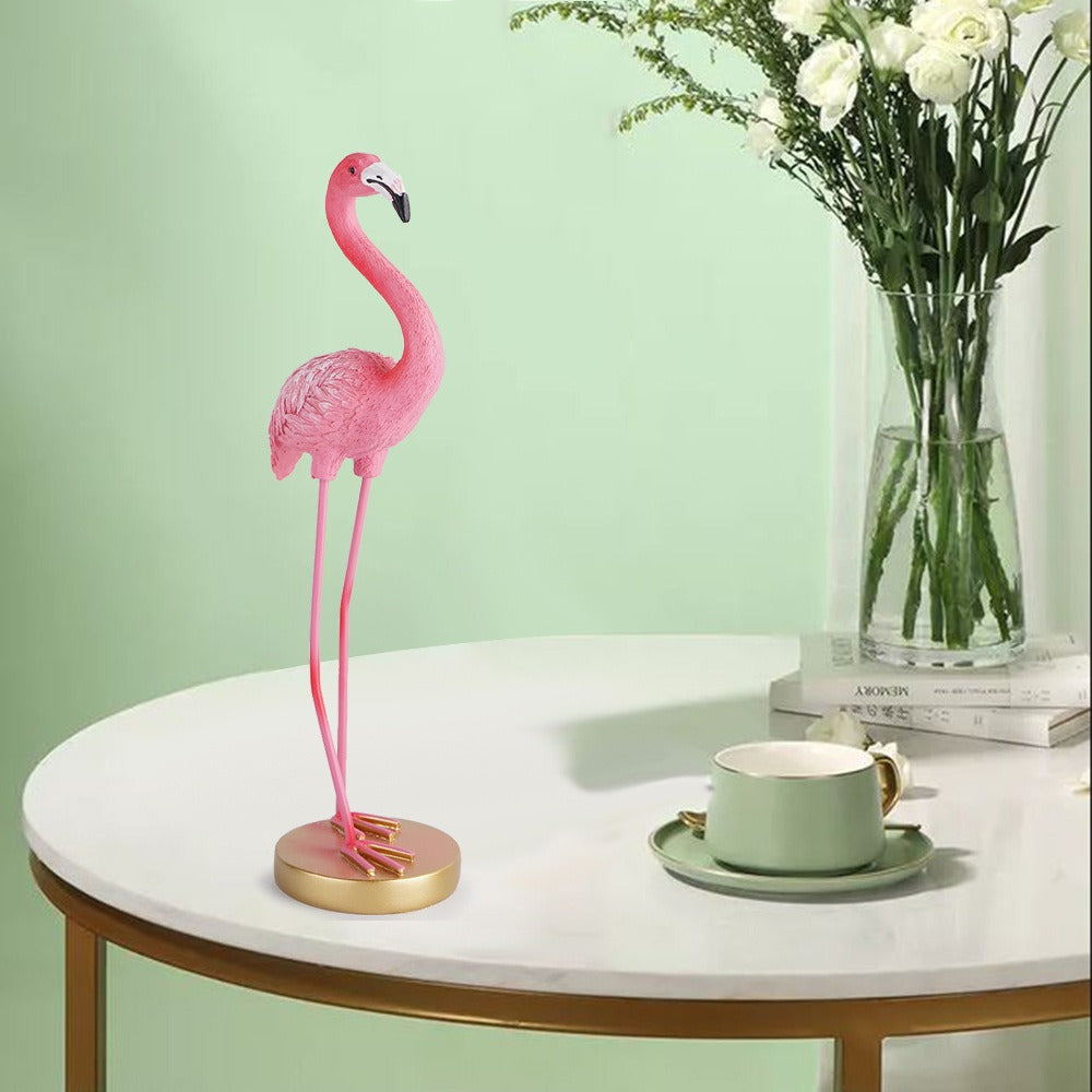 minimalist flamingo decor
