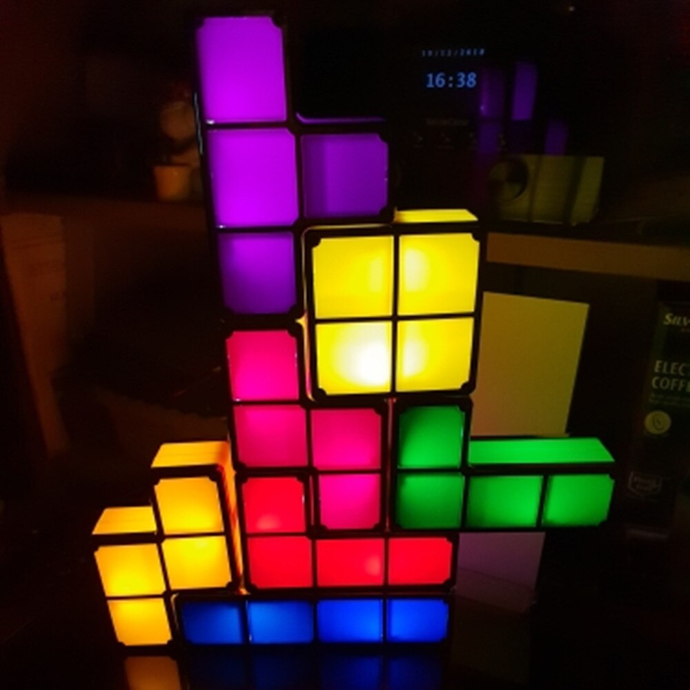 tetris 3d night lamp