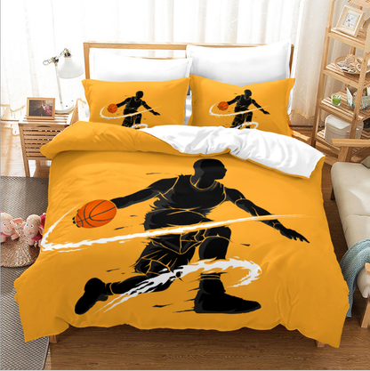 3D Basketball Quilt Cover- Multistyles