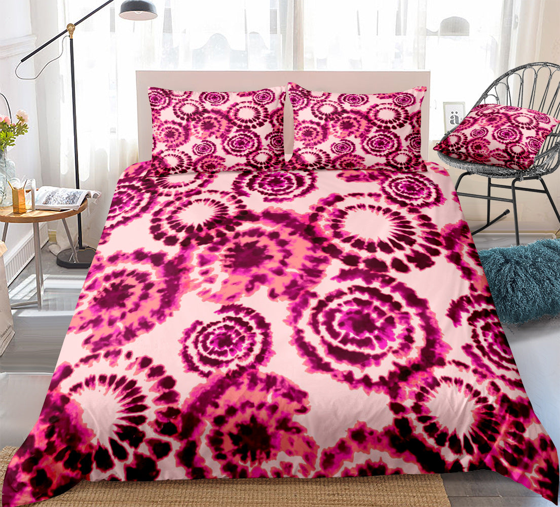 color tie dye quilt cover- multistyles
