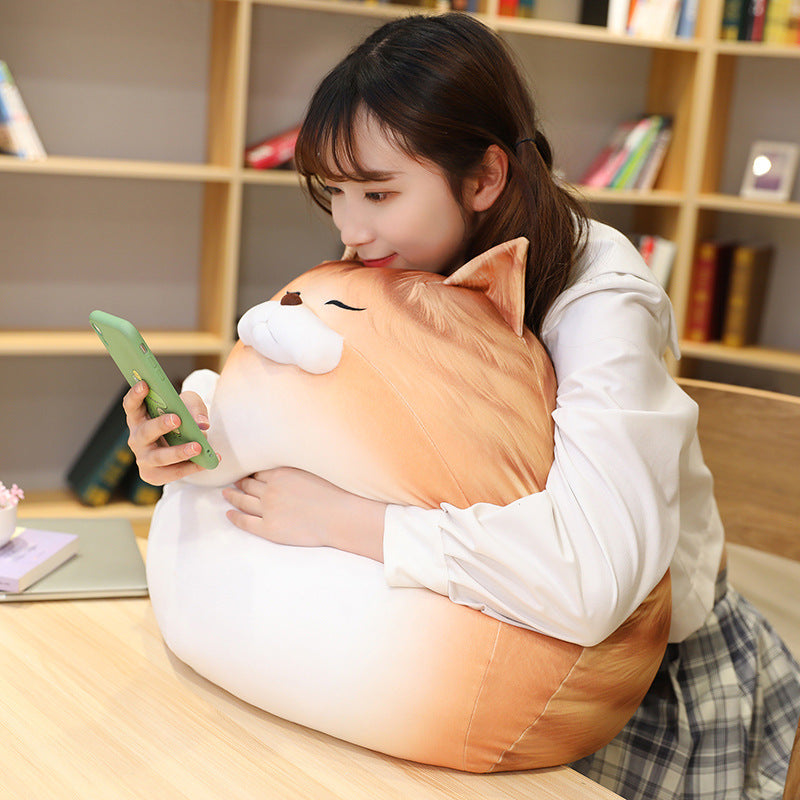 new egg cat doll plush pillows