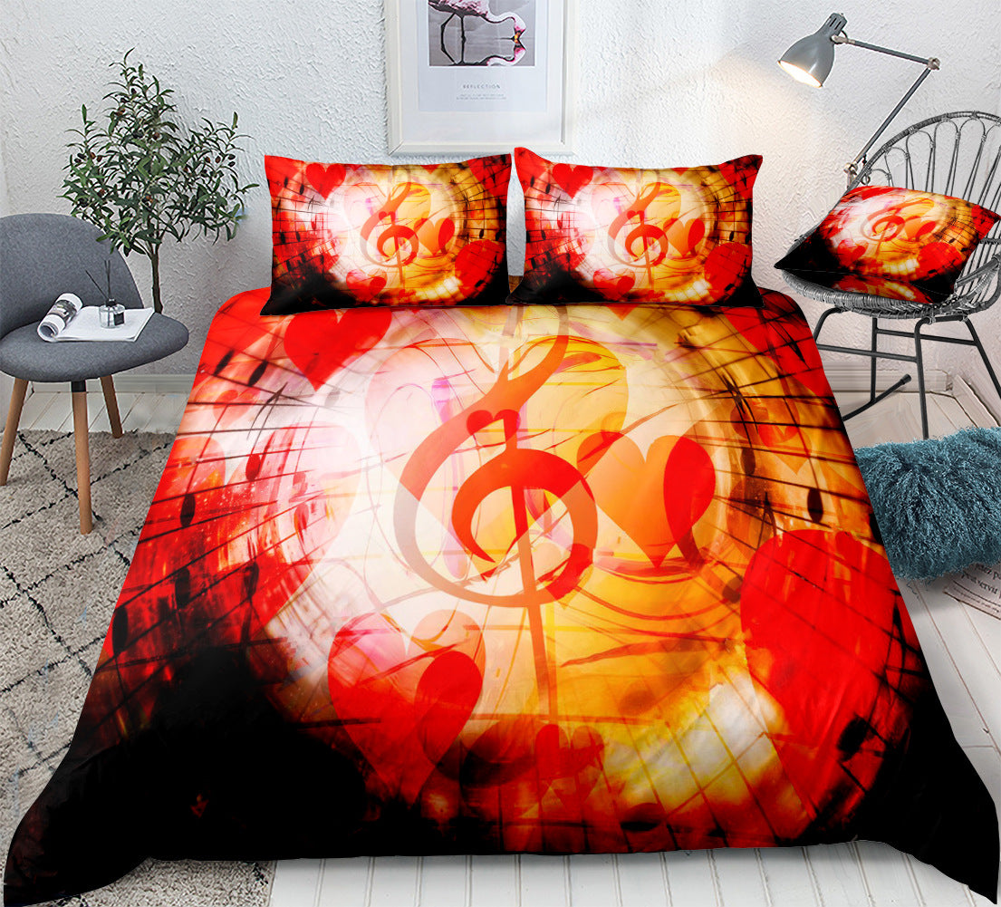3d note home textiles quilt cover- multistyles