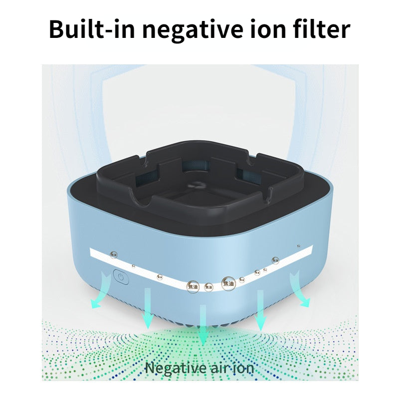 electric ashtray/smoke remover /air purifier