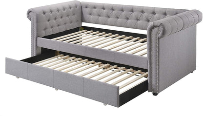 ACME Justice Daybed & Trundle, Smoke Gray
