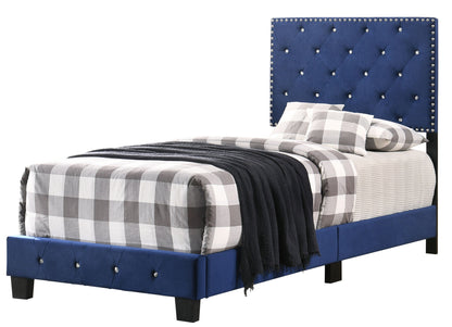 Suffolk Twin Bed, Navy Blue