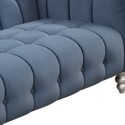 Zuli 3-Piece Sofa Set, Blue