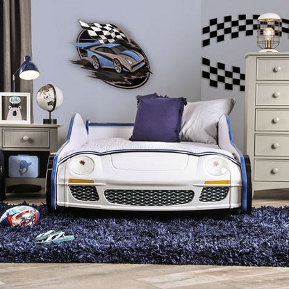 Police Car Twin Bed, Blue