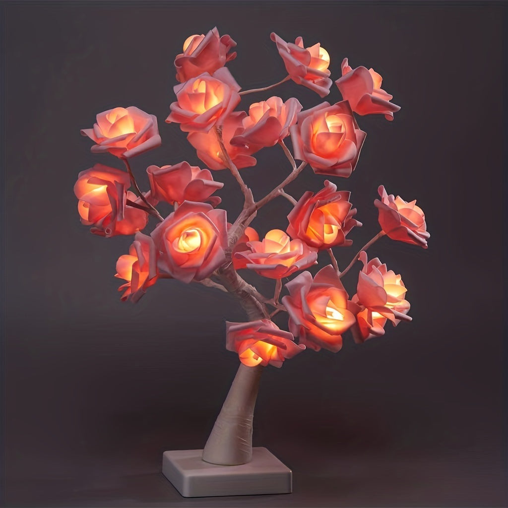 usb plug led  rose decoration lamp