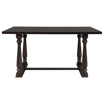 Upholstered 6-Piece Dining Table Set