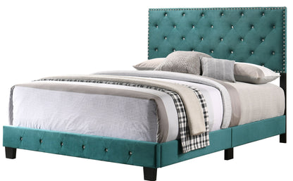 Suffolk Queen Bed , Green