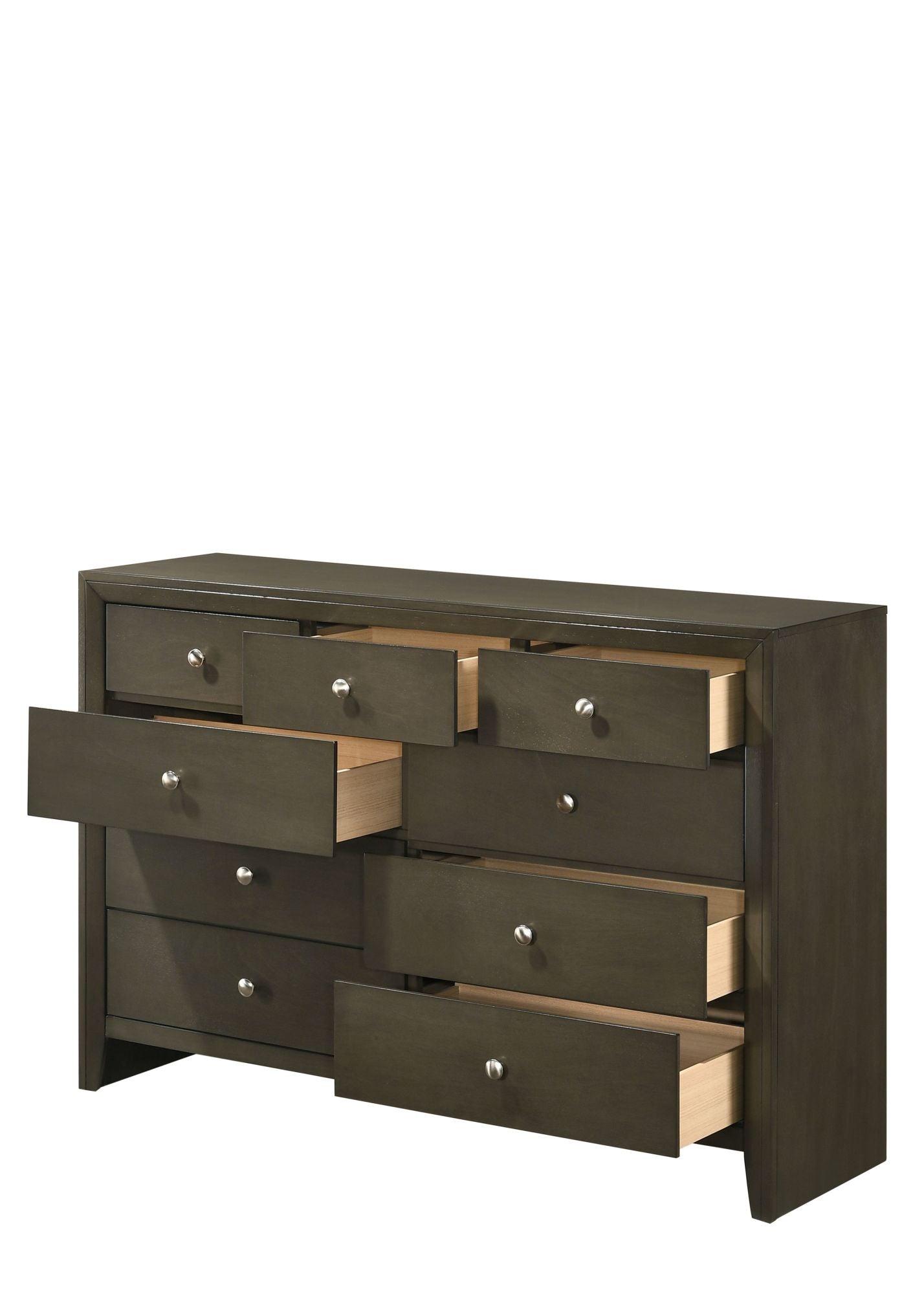 acme ilana dresser, gray finish