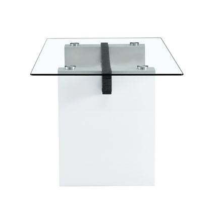 Danny Rectangular Glass Table