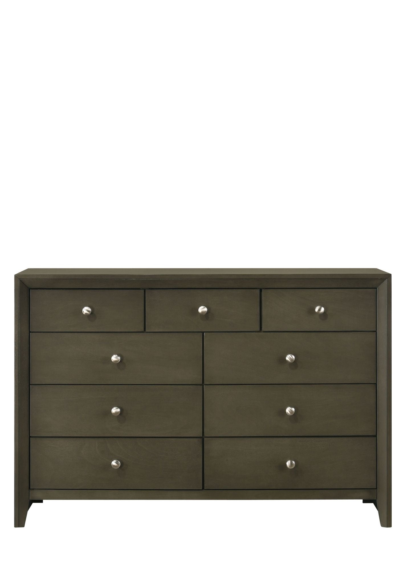 acme ilana dresser, gray finish